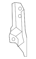 681703SG0A - Body: Instrument Panel Stay for Nissan: Sentra Image image