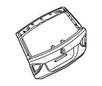 41627209702 - Body: Lift Gate for BMW: 328i, 328i xDrive Image