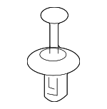 51627175335 - Body: Spoiler Rivet for BMW: 325xi, 328i, 328i xDrive, 328xi Image