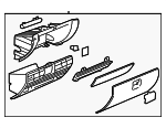 25924511 - : Glove Box Assembly for Saturn: Vue Image
