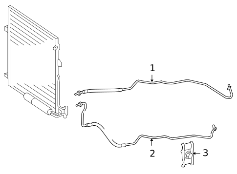 Trans Oil Cooler for 2009 Mercedes-Benz CL63 AMG #0