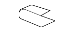 MR402859 - Body: Lower Quarter Trim Clip for Mitsubishi Image