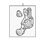 52215SNAA00 - : Knuckle for Honda: Civic Image