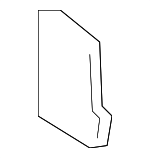 71846AE020E0 - Body: Seat Back Panel Cap for Toyota: Sienna Image