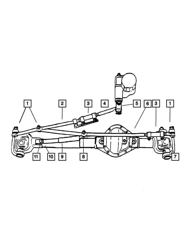 68307383AA - : Pitman Arm for Mopar Image