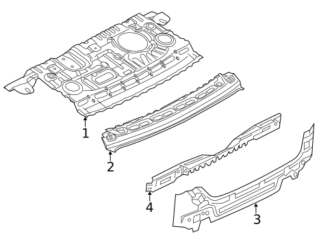 Rear Body for 2013 Dodge Dart #0