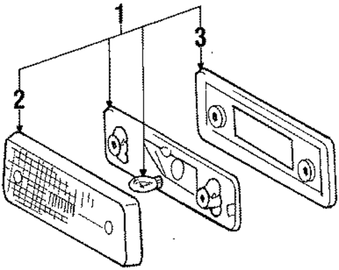 Side Marker Lamps for 1985 Toyota Corolla #0