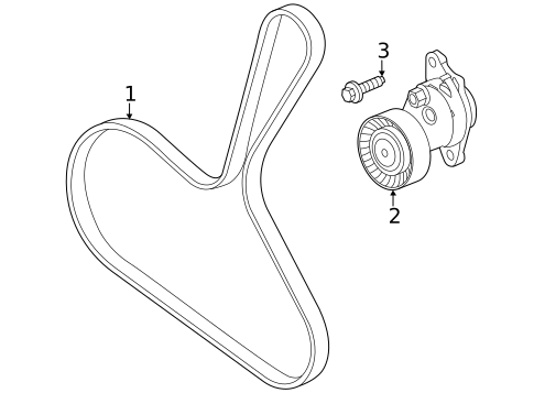 Belts & Pulleys for 2025 Buick Envista #0