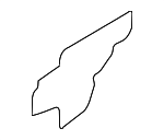 82860ZL03C - Body: Water Deflector for Nissan: Pathfinder Image