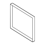 1K0820080 - HVAC: Evaporator Assembly Gasket for Volkswagen Image