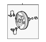 2018-2022 Toyota C-HR - Booster Assembly