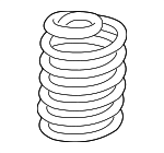 25783733 - Suspension: Coil Spring for Cadillac: Escalade ESV, Escalade EXT | Chevrolet: Avalanche, Suburban 1500, Suburban 2500, Tahoe | GMC: Yukon, Yukon XL 1500, Yukon XL 2500 Image