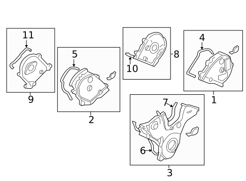 Valve & Timing Covers for 2019 Honda Ridgeline #0