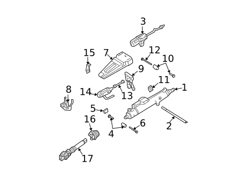 Lower Components for 2004 Mercedes-Benz E 55 AMG&reg; #0