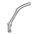 99650396602GRV - Body: Hinge Pillar for Porsche: 911 Image