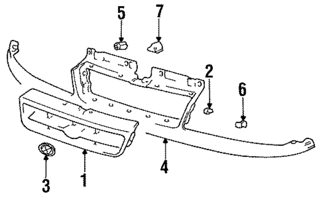 1335504026 - : Filler Panel Nut for Hyundai Image