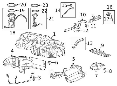 Fuel Pumps & Related Components for 2015 Chrysler 200 #0