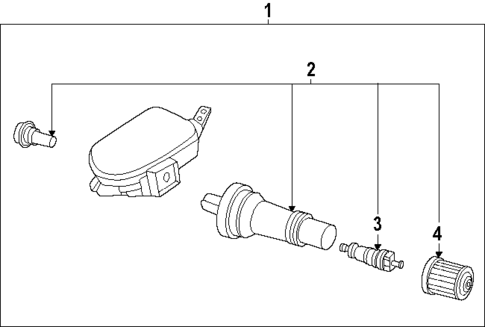 Tire Pressure Monitor Components for 2025 INFINITI QX80 #0