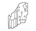 64720TX4A00ZZ - Body: Extension Panel for Acura Image