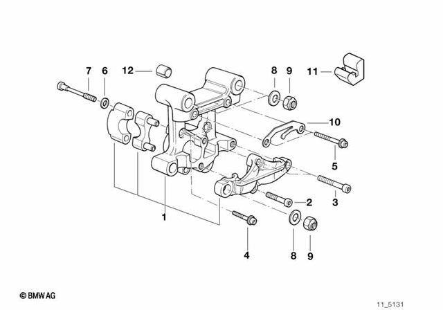 7129905890 - Engine: Isa Screw - M6X60-U1-8.8-ph for BMW-Motorrad Image