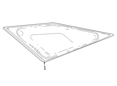 Glass & Hardware for 2020 Toyota Mirai #0