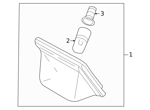 Bulbs - Chassis for 2001 Volvo S40 #2