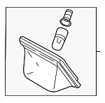 30863960 - Electrical: License Lamp for Volvo Image