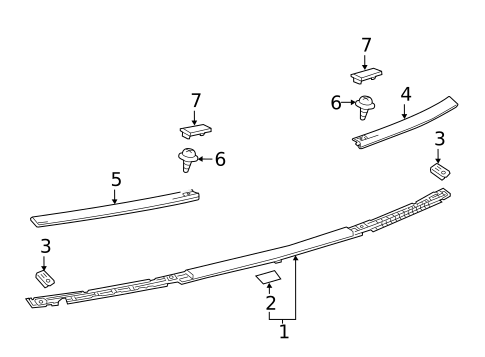 High Mounted Stop Lamp for 2025 Lexus RC350 #0