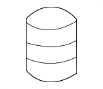 9054115021 - Body: Hood Bumper for Scion: xB | Toyota: Corolla, Prius Image