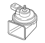 5Q0951221P - : Low Note Horn for Volkswagen: Arteon, Atlas Cross Sport Image