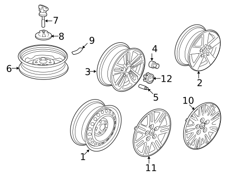 Wheels for 2009 Honda Civic #1
