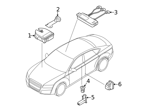 Alarm System for 2015 Audi RS7 #0