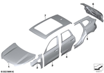 41009629102 - Bodywork: Aluminium Engine Hood for BMW Image