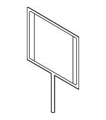 92125H8350 - Electrical: Pad for Kia: Carnival, EV6, K5, Niro, Niro EV, Sedona, Seltos, Sportage, Stinger, Telluride Image