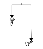 11561054 - Body: Cover Bolt for Cadillac: Escalade | Chevrolet: C1500, K1500 Pickup, Tahoe | GMC: C1500 Pickup, K1500 Pickup, Yukon Image