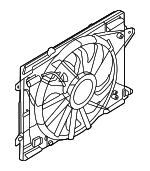 PZ1Z8C607B - Cooling System: Fan Assembly for Ford Image