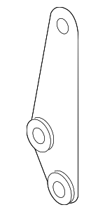 7P0253047D - : Front Muffler Hanger for Volkswagen: Touareg Image