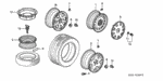 44723S5AA11 - Chassis: WEIGHT, BALANCE (30G) (PLOMBCO) for Honda Image