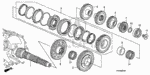91003R89006 - Transmission - Manual: Bearing, Ball (30X75X23) for Acura: TL Image