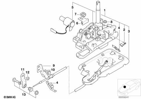 Gearshift Steptronic for 1999 BMW 323i #0