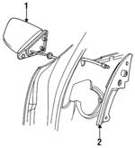 4299632 - Body: Mirror Assembly for Mopar Image