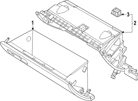 Glove Box for 2025 Genesis Electrified GV70 #0