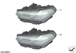 63115A0E602 - Lighting: Headlight, Led, Ahl, Right for BMW Image