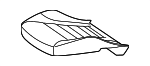 25391059079E43 - Body: Seat Cover for Mercedes-Benz Image