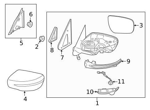 Outside Mirrors for 2016 Nissan Juke #0