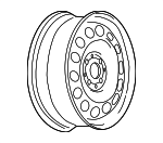 8095934050 - : Spare Wheel for Isuzu Image