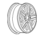 8095948150 - : Wheel, Alloy for Isuzu Image