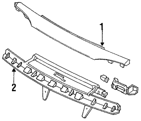 Front Panel for 1994 Mercury Capri #0