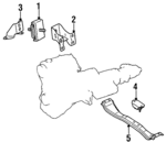 L02739040C - : Motor Mount for Mazda Image