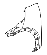 66311CV000 - Body: Fender for Kia: EV6 Image